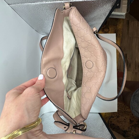 Gucci Light Pink Bree Convertible Top Handbag - HOT BUY IN 2025!!!! - Picture 11 of 13